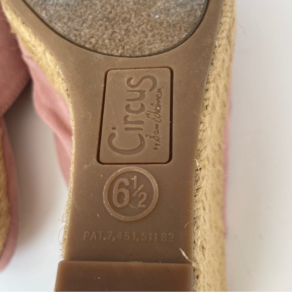 Circus by Sam Edelman Pink Wedge Espadrilles - Picture 8 of 8